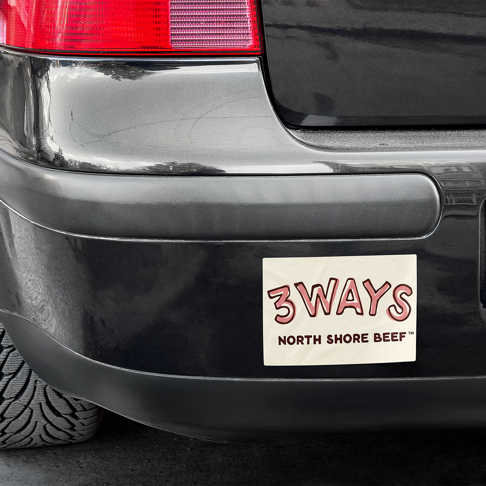 Super Bumper Sticker - 7.5”x3.75”