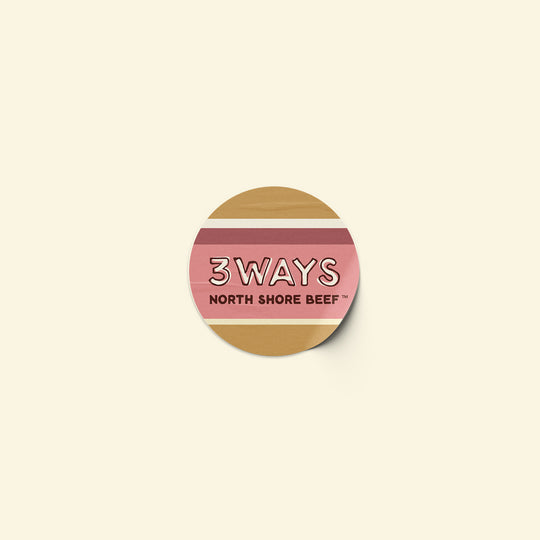 Round 4” Sticker