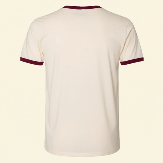 back view of the ringer tee shirt