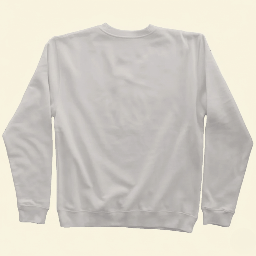 Back view of the Ivory Sweatershirt